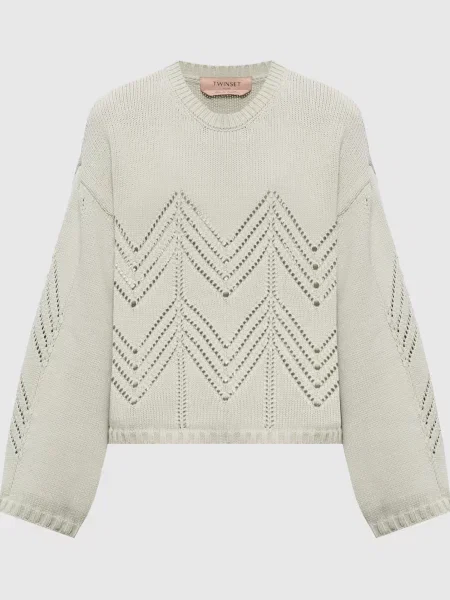 Свитер Twinset зеленый