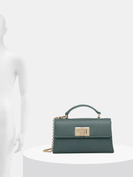 Кожаная сумка через плечо Furla