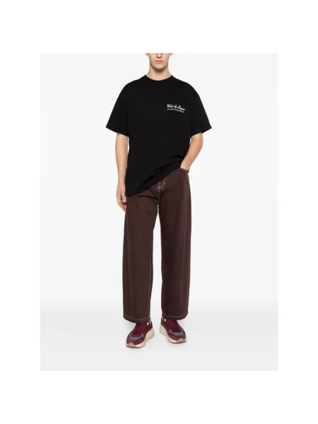 Carhartt WIP Brandon Pant jeansy relaxed fit brązowe