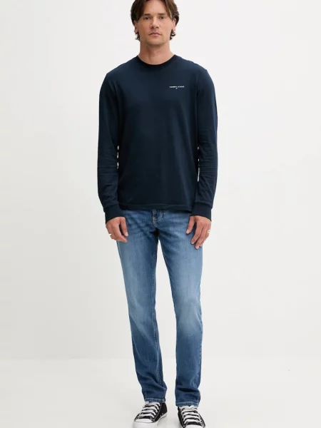 Kavbojke Tommy Jeans modra