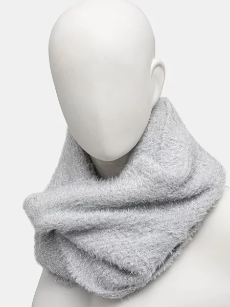 Снуд United Colors of Benetton однотонний срібний