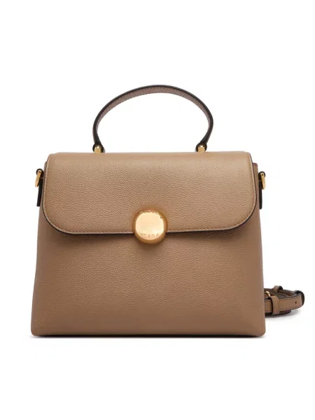 Furla torebka crossbody skórzana brązowa