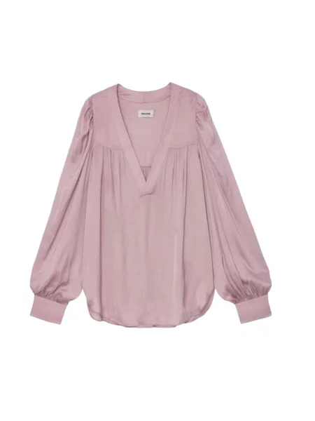 Bluzka Zadig & Voltaire fioletowa