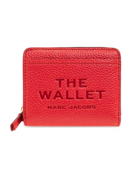 Portfel Marc Jacobs czerwony