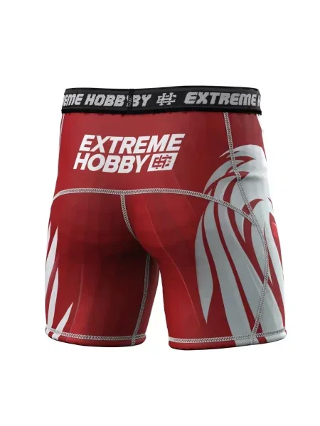 Spodenki Vale Tudo do MMA EXTREME HOBBY POLSKA ULTIMATE białe