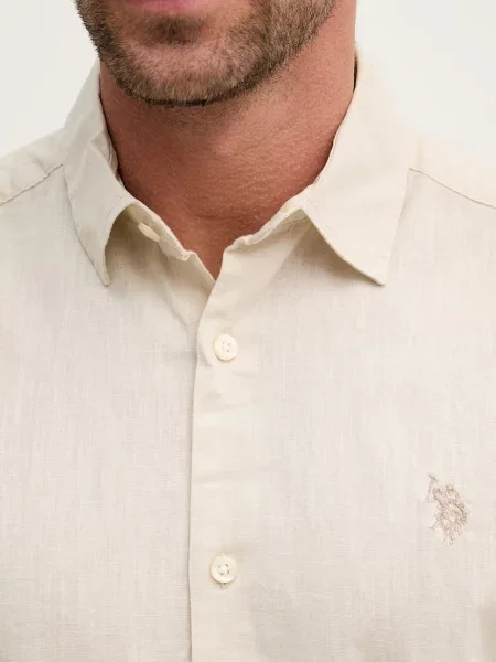 Льняная рубашка U.s. Polo Assn.
