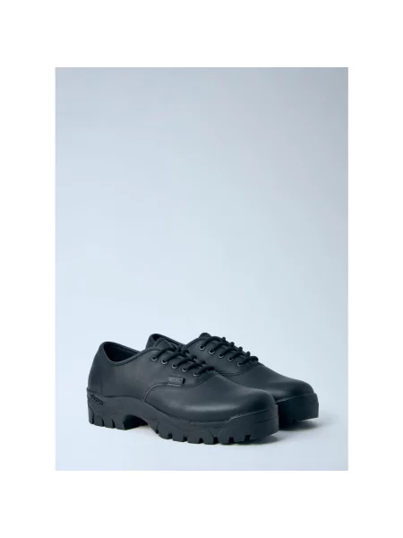 Sneakersy Vans Authentic skórzane czarne