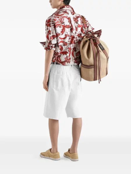 Puplin ing Dolce & Gabbana nyomtatás fehér