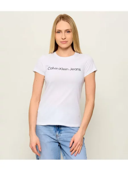Calvin Klein Jeans Tricou alb