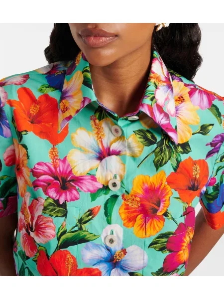 Decupat top Dolce&gabbana cu model floral