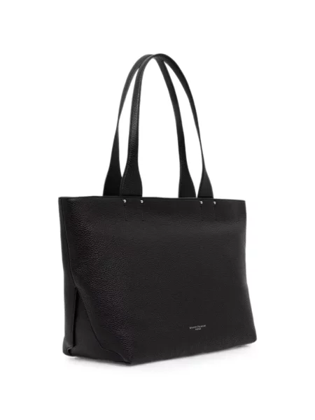 Geantă shopper Gianni Chiarini din piele negru