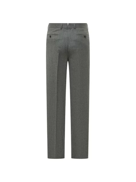 Pantaloni Zegna de lână gri