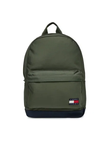 Tommy Jeans rucsac mare cu imprimeu verde