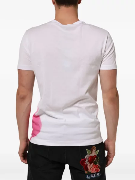 Tricou Dolce & Gabbana cu imagine alb