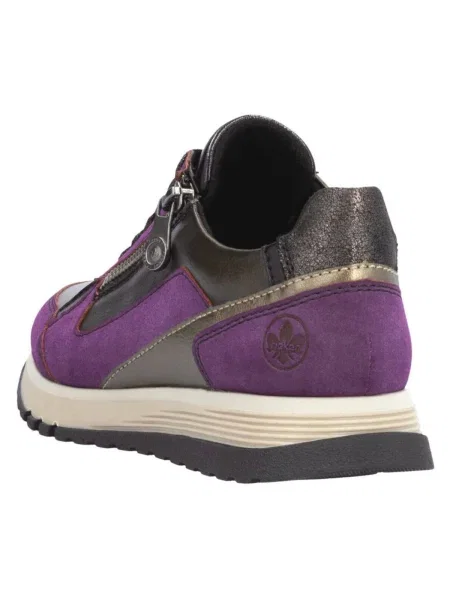 Pantofi Rieker violet