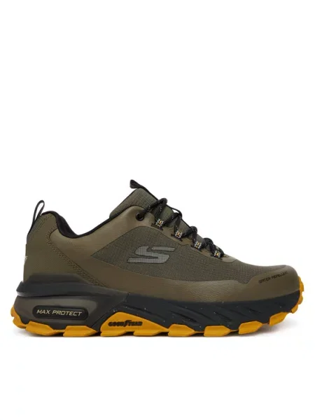 Trekingová obuv Skechers zelené