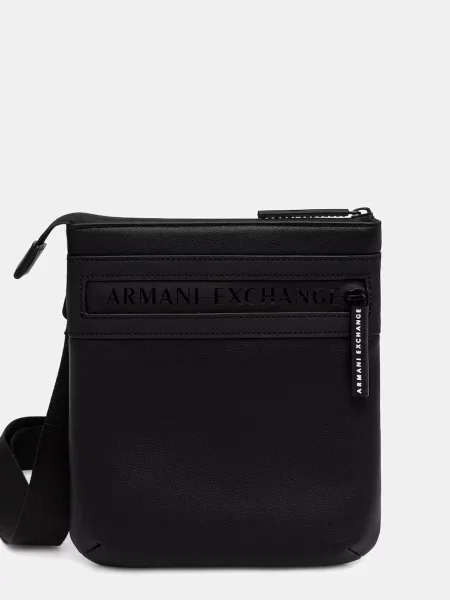 ARMANI EXCHANGE Geantă de umăr negru