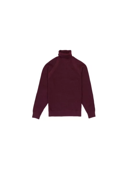 Sweter z golfem Jacob Cohen czerwony