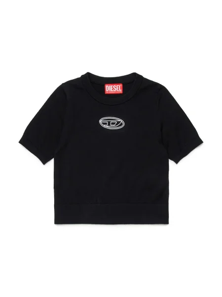 Diesel gyerek póló KMARIGA KNITWEAR fekete