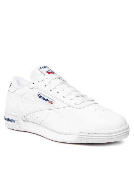 Σκαρπινια Reebok με αυτόγραφο λευκό