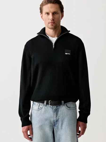 Pulover Karl Lagerfeld Jeans negru
