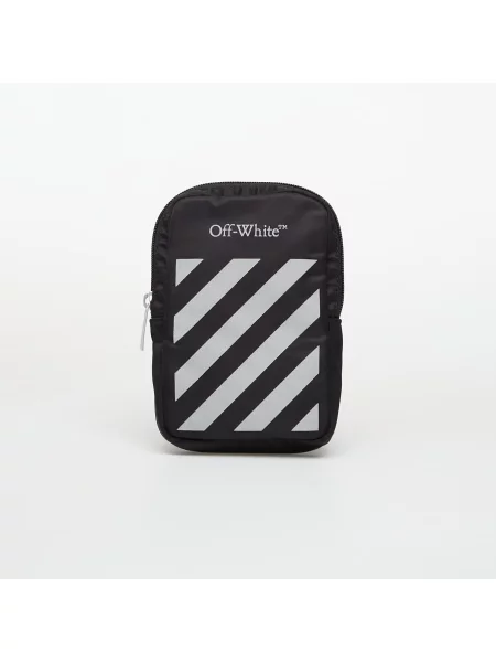 Táska OFF-WHITE KIDS Reflective Logo Crossbody Bag Black/ Reflec Universal fehér