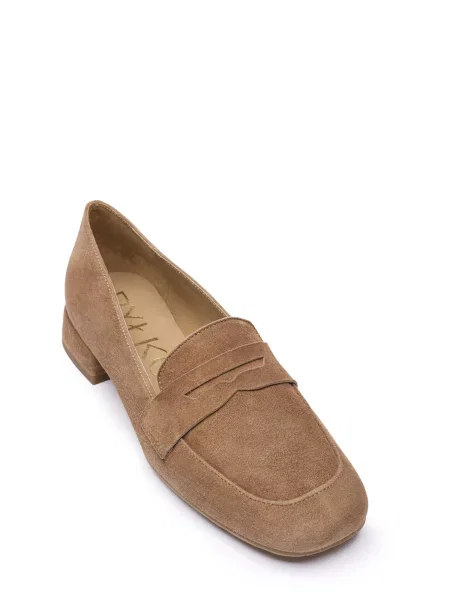 RYŁKO Mocasini deschis maro