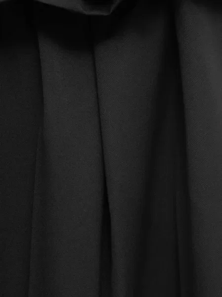 Pantaloni Khaite cu volane negru
