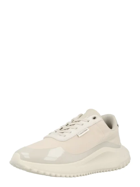 Sneakers Calvin Klein Eva Runner Lace Up Mat Mix bej