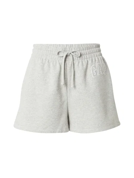 GAP Pantaloni HERITAGE gri alb