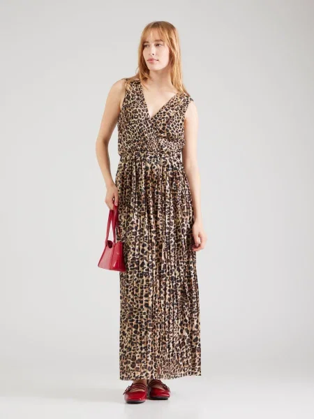 ONLY Rochie ONLELEMA maro / maro deschis negru