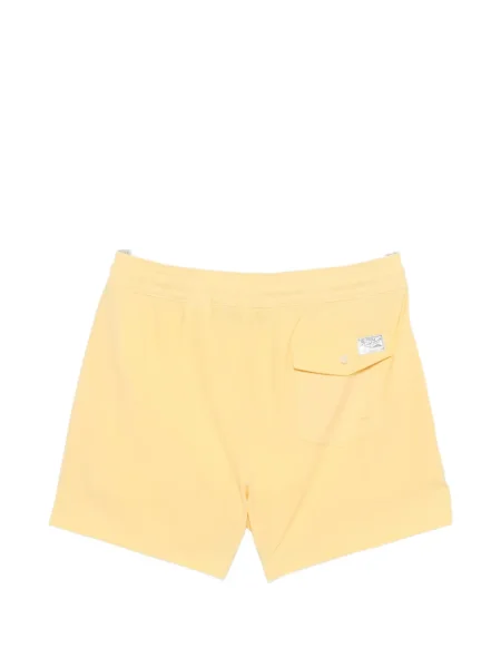Μικρός πουκάμισο Polo Ralph Lauren με αυτόγραφο κίτρινο