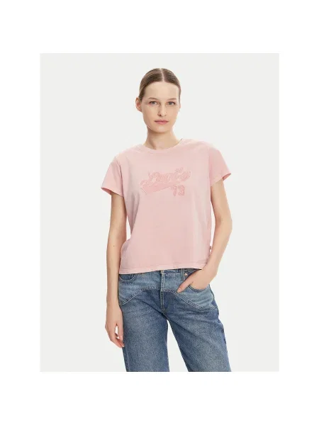 Levi's® Póló Graphic Boxy Fit rózsaszín