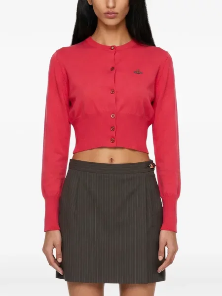 Apkirptas kardiganas Vivienne Westwood raudona