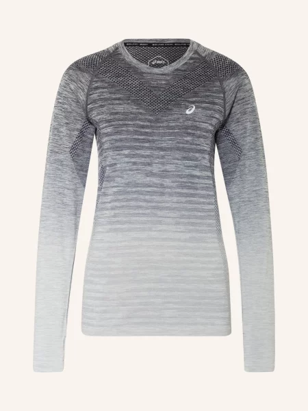 Longsleeve do biegania ASICS Seamless carrier grey/glacier grey szary