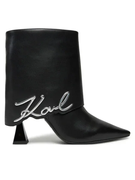 KARL LAGERFELD Боти черен