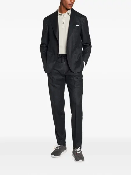 Tricou Kiton cu decolteu rotund