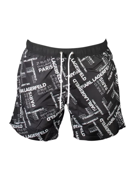 Kąpielówki Karl Lagerfeld Beachwear czarne