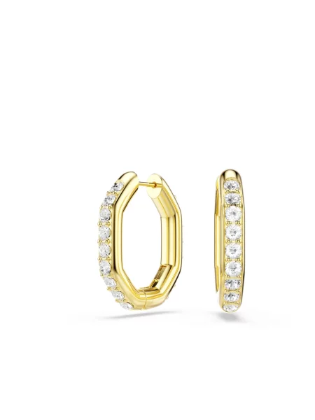 Kolczyki Swarovski żółte