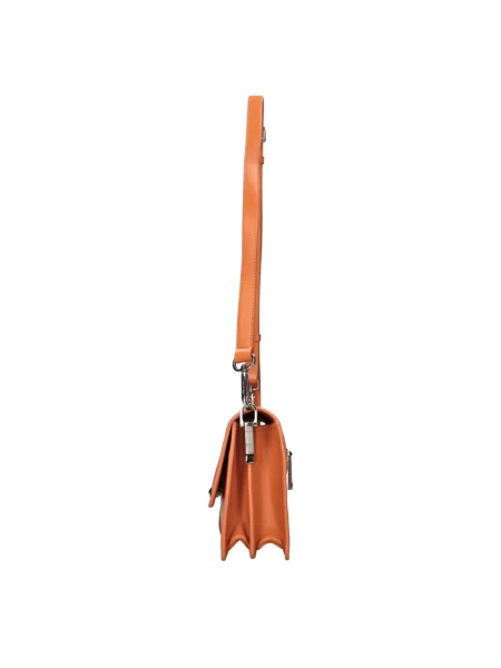 Torebka crossbody Lancaster pomarańczowa