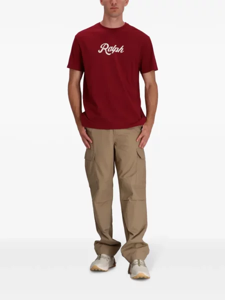 Bomber bunda Polo Ralph Lauren s potiskem červená