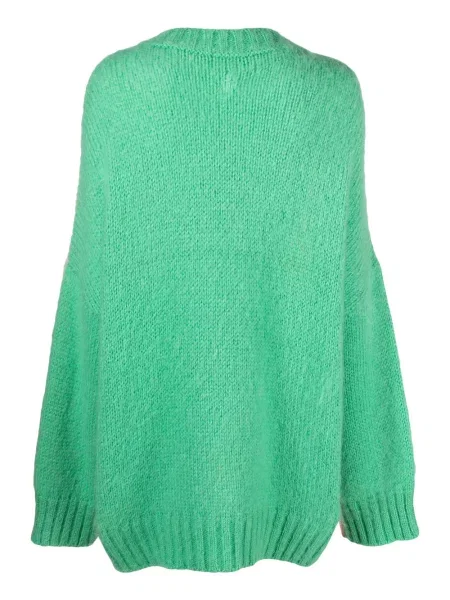 Megztinis Jw Anderson apvaliu kaklu rožinė