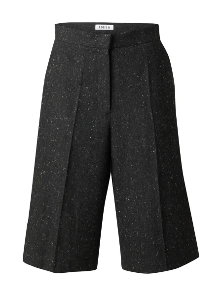 EDITED Hlače na rob Yessica temno siva