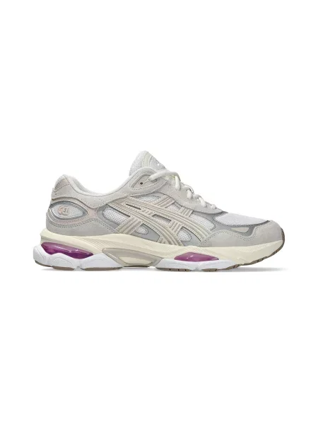 Asics Gel-NYC White Cream Kobiety Buty sportowe Asics Size: 4 biały
