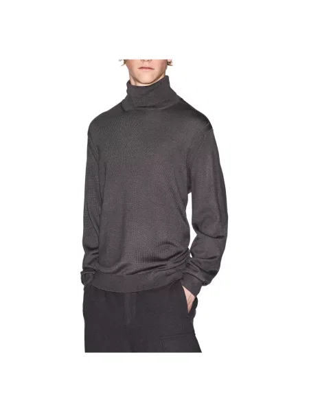 Golf golf Armani Exchange wełniany szary