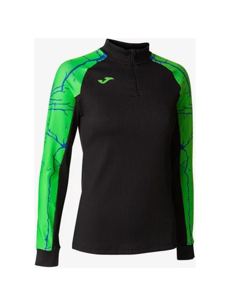 Bluza Joma Elite IX Half Zip Zielona XS czarna