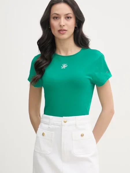 Tommy Hilfiger T-shirt SUMMER zielona
