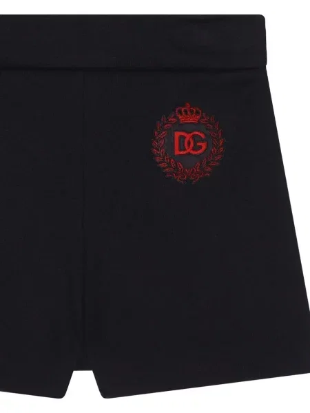 Szorty dziecięce Dolce And Gabbana czarne