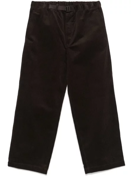 Široké kalhoty Danton hnědé