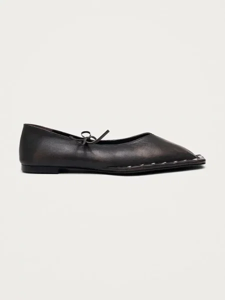 Alohas balerini din piele Sway maro